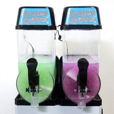 Doppelter Behälter-gefrorene Getränk-Handelsmaschine/Smoothie-Hersteller für Haushalt